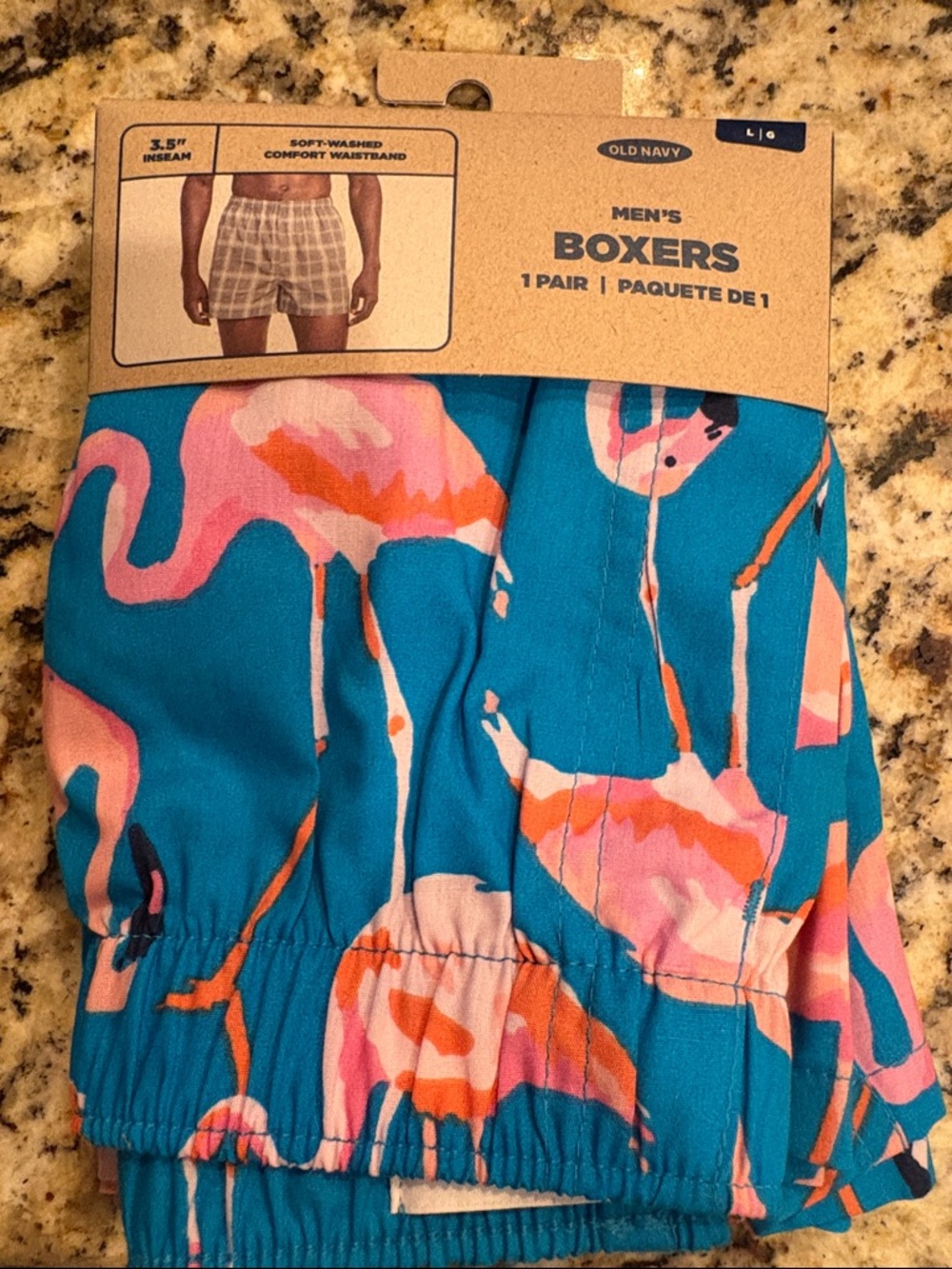 Men’s Old Navy Boxers -Flamingos